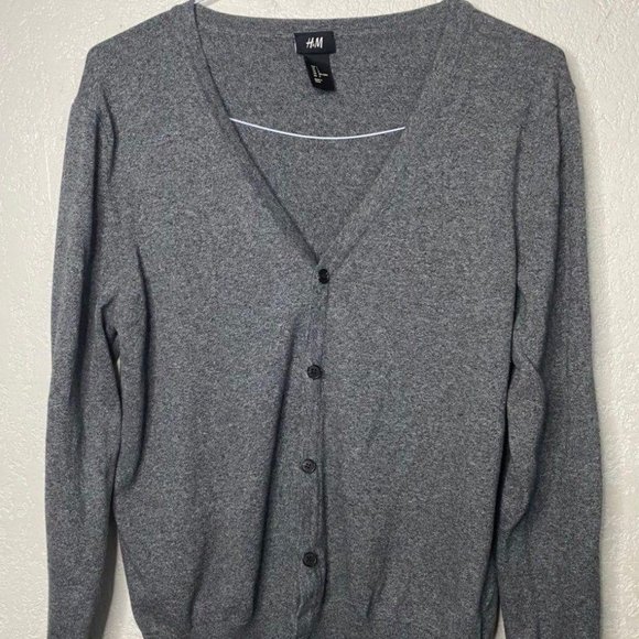 H&M Men's Grey Sweater - Picture 1 of 12